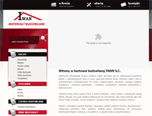 Tablet Screenshot of iwan.com.pl